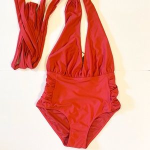 [NWT] Nicole Miller NY one-piece Swimsuit size L